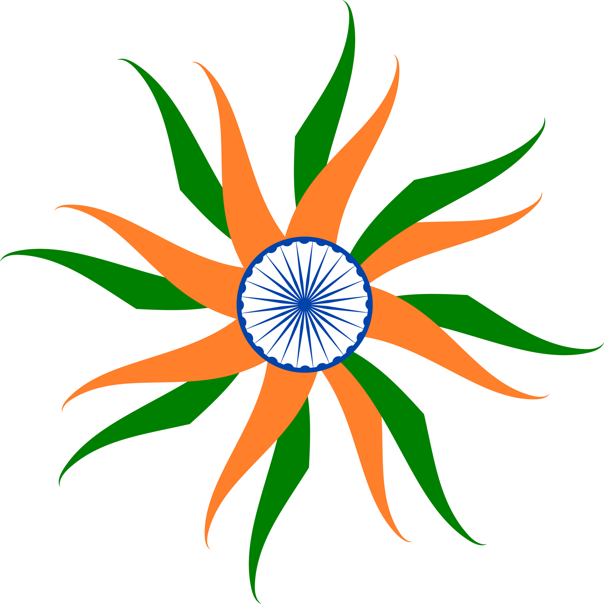 Indian flag design